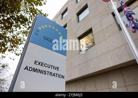 Bonn, Deutschland. November 2024. Sitz der OCCAR-EA, der Europäischen Organisation für gemeinsame Rüstungszusammenarbeit (OCCAR). Quelle: Thomas Banneyer/dpa/Alamy Live News Stockfoto