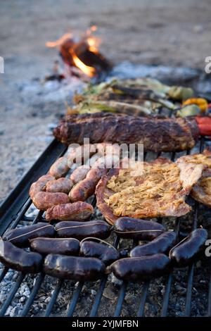 Mendoza, Argentinien. 01-30-2023. Argentinisches traditionelles Essen. Stockfoto