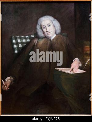 Samuel Johnson, 1709–1784, um 1756, von Sir Joshua Reynolds, National Portrait Gallery, London, Großbritannien. Stockfoto