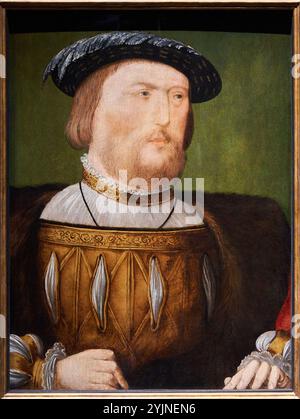 König Heinrich VIII. (1491–1547), um 1535, unbekannter anglo-niederländischer Künstler, National Portrait Gallery, London, UK. Stockfoto