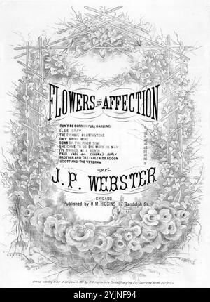 Scott und der Veteran, Webster, J. P. (Komponist), Taylor, Bayard (Texter), h. M. Higgins, Chicago, 1862., Vereinigte Staaten, Geschichte, Bürgerkrieg, 1861-1865, Lieder und Musik, Lieder mit Klavier, Scott, Winfield, 1786-1866, Lieder und Musik, Vereinigte Staaten, Geschichte, Krieg von 1812, Veteranen, Lieder und Musik, Lundy's Lane, Battle of, Ont., 1814, Songs und Musik, Popular Songs of the Day, Songs and Music, war and Conflict, Civil war and Reconstruction (1861–1877), Musik Associated with the Union Side, Noten Stockfoto