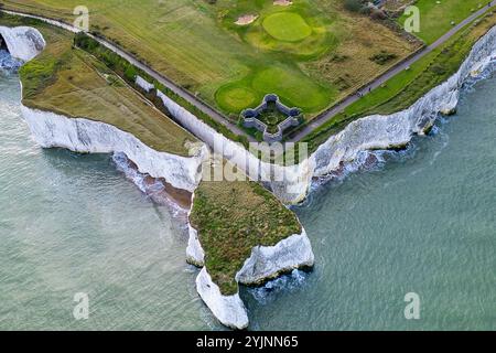 Atemberaubender Blick auf die Botany Bay in Broadstairs Kent Stockfoto