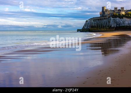 Atemberaubender Blick auf die Botany Bay in Broadstairs Kent Stockfoto