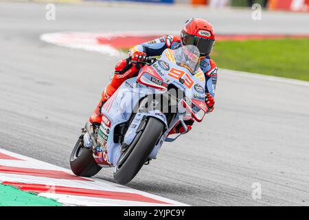 Circuit de Barcelona, Barcelona, Katalonien, Spanien. November 2024. 2024 MotoGP Motul Solidarity Grand Prix von Barcelona, Free Practice Day; Marc Marquez von The Gresini Racing tritt während des freien Trainings an Credit: Action Plus Sports/Alamy Live News Stockfoto