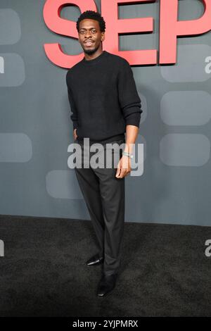 Los Angeles, USA. November 2024. LOS ANGELES - 14. November: Daniel Adeosun bei der Premiere am 5. September im Paramount Theater am 14. November 2024 in Los Angeles, KALIFORNIEN (Foto: Katrina Jordan/SIPA USA) Credit: SIPA USA/Alamy Live News Stockfoto