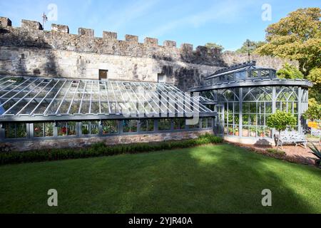 Glashaus in den Gärten von glenveagh Castle, County donegal, republik irland Stockfoto