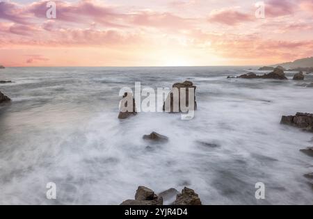 Garrapata State Park, Monterey Coast, Kalifornien. Stockfoto