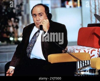 RUTHLESS PEOPLE 1986 Buena Vista Distribution Film mit Danny DeVito als Mode-Tycoon Sam Stone Stockfoto