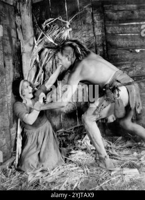 Eleanor Boardman, am Set des Westernfilms The Great Meadow, MGM, 1931 Stockfoto