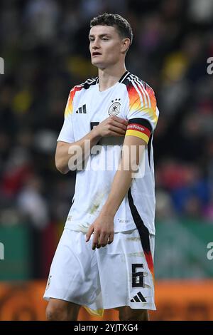 Aachen, Deutschland. November 2024. Fussball U21 Maenner Laenderspiel Deutschland - Daenemark am 15.11.2024 auf dem Tivoli in Aachen Eric Martel ( Deutschland ) DFB-Vorschriften verbieten jede Verwendung von Fotografien als Bildsequenzen und/oder Quasi-Video. Foto: Revierfoto Credit: ddp Media GmbH/Alamy Live News Stockfoto