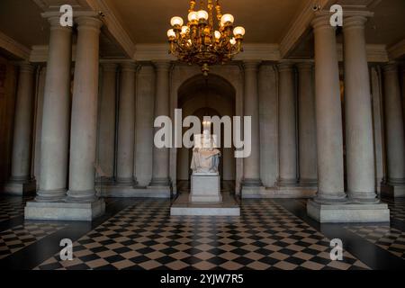 Statue von Napoleon Bonaparte im Palast von Versialles, Frankreich Stockfoto