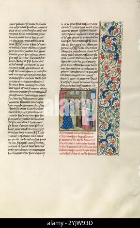 Der Herzog von J&#xfc;lich und der Erzbischof von Köln treffen sich mit dem Herzog von Gelders, C1380; Chroniques (Buch drei), um 1480–1483. Stockfoto