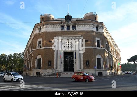 Rom, Italien - 2. November 2024: Gebäude der Generalstaatsanwaltschaft der Italienischen Republik in Rom Stockfoto