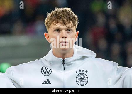 Aachen, Deutschland. November 2024. Paul Wanner (Deutschland, #20) GER, Deutschland gegen Daenemark, Fußball, Laenderspiel, U21 Nationalmannschaft, Freundschaftsspiel, Spielzeit 2024/2025, 15.11.2024 Foto: Eibner-Pressefoto/ Justin Derondeau Credit: dpa/Alamy Live News Stockfoto