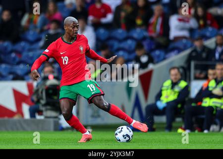 Dragon Stadium, Porto, Portugal. 15. November 2024. Von links nach rechts, beim UEFA NATIONS LEAGUE Portugal gegen Polonia. Quelle: Victor Sousa/Alamy Live News Stockfoto