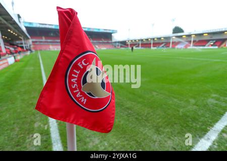 Walsall, Großbritannien, 9. November 2024 Allgemeine Ansicht des Stadions während des Spiels der Sky Bet League 2 zwischen Walsall und Crewe Alexandra Stockfoto