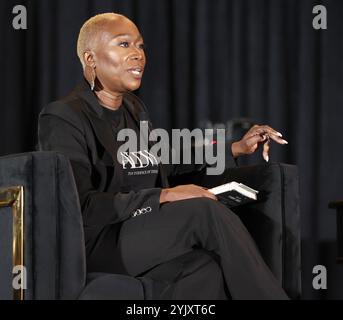 New Orleans, Usa. November 2024. Joy-Ann Reid spricht am Freitag, den 15. November 2024 im Convocation Center auf dem Campus der Xavier University in New Orleans, Louisiana. (Foto: Peter G. Forest/SipaUSA) Credit: SIPA USA/Alamy Live News Stockfoto