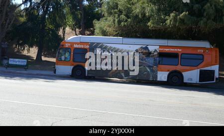 Los Angeles, Kalifornien, USA 13. November 2024 Gladiator II Bus mit Paul Mescal und Pedro Pascal am 13. November 2024 in Los Angeles, Kalifornien, USA. Foto: Barry King/Alamy Stock Photo Stockfoto