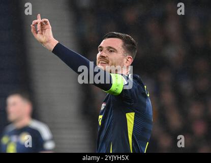 Schottland gegen Kroatien UEFA Nations League: Liga A, Gruppe 1 15. November 2024 Hampden Park, Glasgow. Schottland . UK Andy Robertson (Schottland) Captain Credit: eric mccowat/Alamy Live News Stockfoto