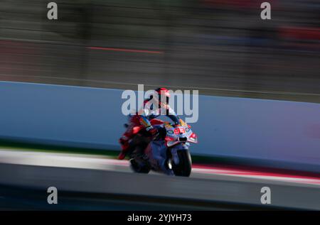 Barcelona, Spanien. November 2024. 15. November 2024, Circuit de Barcelona-Catalunya, Barcelona, MotoGP Motul Solidarity Grand Prix von Barcelona, im Bild Marc Marquez aus Spanien, Gresini Racing Credit: dpa/Alamy Live News Stockfoto