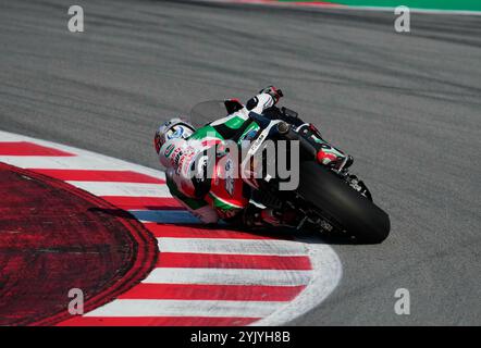 Barcelona, Spanien. November 2024. 15.11.2024, Circuit de Barcelona-Catalunya, Barcelona, MotoGP Motul Solidarity Grand Prix von Barcelona, Foto Johann Zarco aus Frankreich, LCR Honda Credit: dpa/Alamy Live News Stockfoto