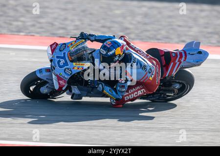 Circuit de Barcelona, Barcelona, Katalonien, Spanien. November 2024. 2024 MotoGP Motul Solidarity Grand Prix von Barcelona, Qualifying Day; Alex Marquez von den Gresini Racing Rides während der Qualifying Session Credit: Action Plus Sports/Alamy Live News Stockfoto