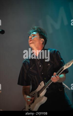 London, Vereinigtes Königreich. November 2024. Jimmy Eat World tritt live im Alexandra Palace auf. Cristina Massei/Alamy Live News. Stockfoto