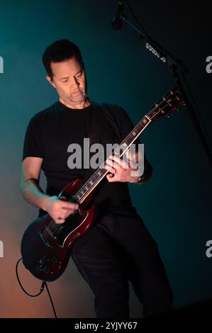 London, Vereinigtes Königreich. November 2024. Jimmy Eat World tritt live im Alexandra Palace auf. Cristina Massei/Alamy Live News. Stockfoto