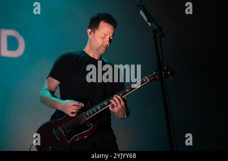 London, Vereinigtes Königreich. November 2024. Jimmy Eat World tritt live im Alexandra Palace auf. Cristina Massei/Alamy Live News. Stockfoto