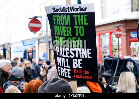 British Museum, London, Großbritannien. November 2024. Demonstranten beim Global March for Climate Justice in London. Quelle: Matthew Chattle/Alamy Live News Stockfoto