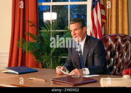 Reagan Dennis Quaid Stockfoto