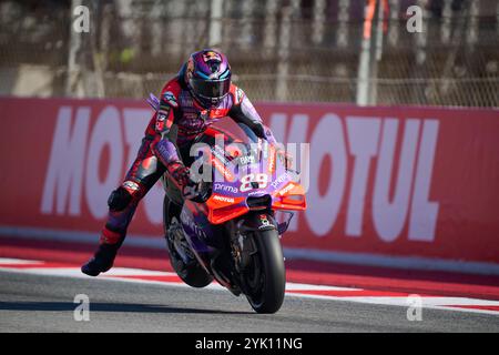 Marc Marquez von Spanien fährt für Gresini Racing MotoGP, das während der Qualifikation der MotoGP des Motul Solidarity Grand Prix von in Aktion war Stockfoto