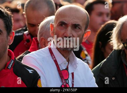 Barcelona, Spanien. November 2024. 16. November 2024, Circuit de Barcelona-Catalunya, Barcelona, MotoGP Motul Solidarity Grand Prix von Barcelona, im Bild Geschäftsführer Claudio Domenicali (Ducati) Credit: dpa/Alamy Live News Stockfoto