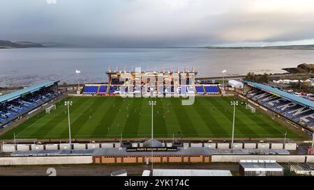 16. November 2024: Inverness Caledonian Thistle Football Club Tulloch Stadium Locator GV Allgemeine Ansicht. Das Spiel, das auf dem Foto gespielt wird, ist Inverness gegen Alloa Athletic. Bild: Andrew Smith Stockfoto