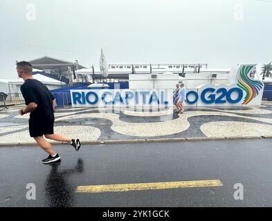 G20-GIPFEL RIO BRASILIEN Stockfoto