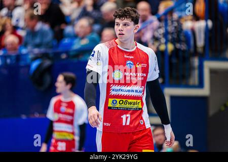 Lemgo, Deutschland. November 2024. Marko Grgic (ThSV Eisenach, #17) GER, TBV Lemgo Lippe vs. ThSV Eisenach, Handball, 1. Bundesliga, 10. Spieltag, Spielzeit 2024/2025, 16.11.2024 Foto: Eibner-Pressefoto/Jan Rollinger Credit: dpa/Alamy Live News Stockfoto