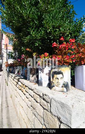 Es liegt zwischen Nea Fokea und Kallithea und gehört zur Gemeinde Kassandra, Chalkidiki in Griechenland Stockfoto