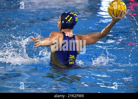 Roberta Bianconi Rapallo Nuoto - SIS Roma vs Rapallo Nuoto - Tag 5 Wasserpolo italienische Frauen-Meisterschaft Serie A1 am 16. November 2024 im Polo Natatorio Ostia in Rom, Italien Stockfoto