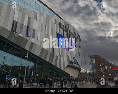 Das Tottenham Hotspur Stadium im Norden Londons, Großbritannien Stockfoto