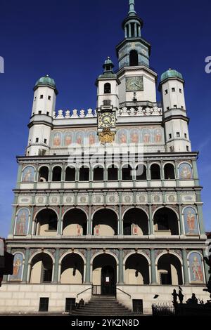 Polen, Posen, Altmarkt, Rathaus Stockfoto