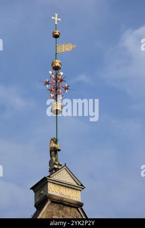 Estland, Tallinn, Rathaus, Turm, Architekturdetails Stockfoto