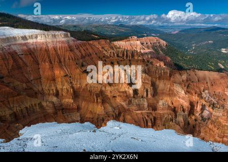 Hoodoo Formationen, Amphitheater, Cedar Breaks National Monument, Uta Stockfoto