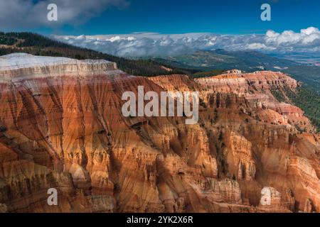 Hoodoo Formations, Amphitheater, Cedar Breaks National Monument, Utah Stockfoto