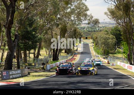 Bathurst, Australien, 10. November 2024. Zac Soutar fuhr für Tufflift Racing Audi RS# LMS TCR während des Supercheap Auto Bathurst International am 10. November 2024 in Bathurst, Australien. Quelle: Ivan Glavas/Speed Media/Alamy Live News Stockfoto