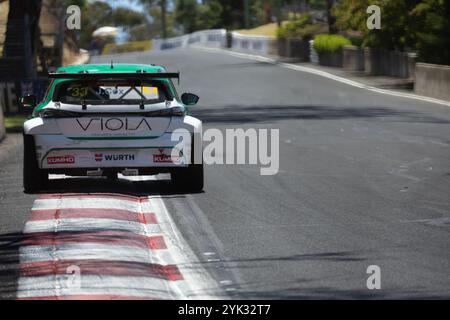 Bathurst, Australien, 10. November 2024. Jordan Cox fuhr für Schaeffler GRM Peugeot 308 TCR während des Supercheap Auto Bathurst International am 10. November 2024 in Bathurst, Australien. Quelle: Ivan Glavas/Speed Media/Alamy Live News Stockfoto