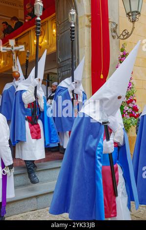 Karfreitagsprozession, Enna, Siclly, Italien Stockfoto