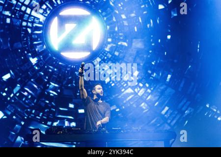 Mexiko-Stadt, Mexiko. November 2024. ZEDD tritt am 1. Tag des Corona Capital Music Festivals 2024 im Autódromo Hermanos Rodríguez am 15. November 2024 in Mexiko-Stadt auf. Foto: Annie Lesser/imageSPACE Credit: Imagespace/Alamy Live News Stockfoto