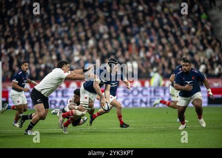 Saint Denis, Frankreich. November 2024. Tatafu während des internationalen Rugby-union-Testspiels zwischen Frankreich und Neuseeland im Stade de France in Saint-Denis, nördlich von Paris, am 16. November 2024. Foto: Eliot Blondet/ABACAPRESS. COM Credit: Abaca Press/Alamy Live News Stockfoto