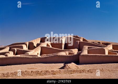 Casas Grandes, Ruinen von Paquime, Ausgrabungsstätte Mogollon, UNESCO-Weltkulturerbe, Bundesstaat Chihuahua, Mexiko Stockfoto