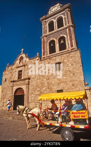 Kirche in der Mision de Nuestra Senora de Loreto, Stadt Loreto, Baja California Sur, Mexiko Stockfoto
